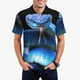 thumbnail image 1 of Fotbe Blue Viper Snake Camiseta Polo de Golf para Hombre con Estampado – Camisa Deportiva Transpirable con Cuello Abotonado-Medium, 1 of 6