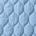 thumbnail image 6 of Better Homes & Gardens Tencel Quilted Pillow Shams, King, Light Blue, 2 Pack, 6 of 7