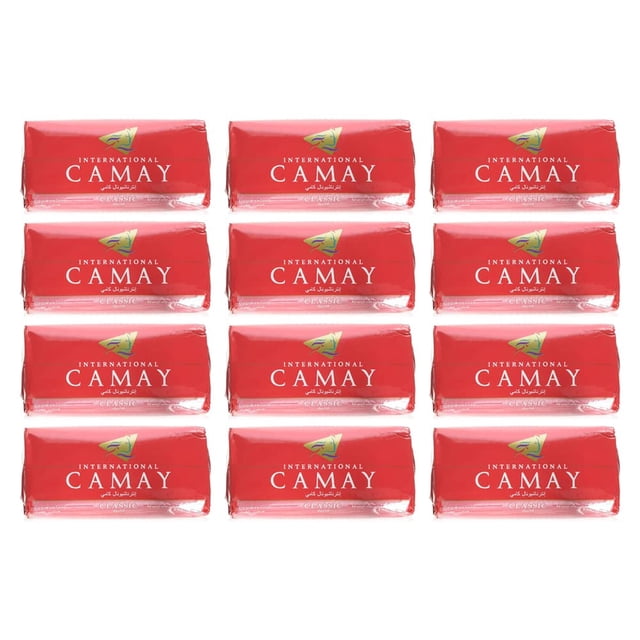 Barras de baño hidratantes Soap Camay Classic de 4 onzas (12 barras)