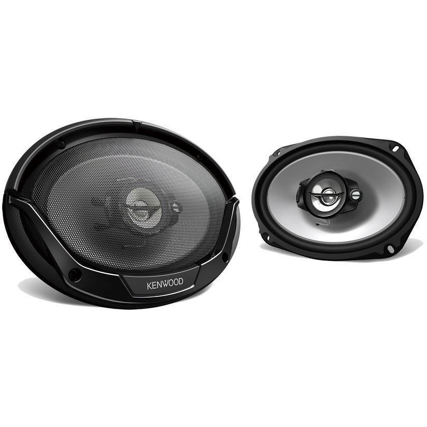 Kenwood 6" x 9" 3-Ways Coaxial Oval Car Speakers with 800W Max Power - KFC-6966S