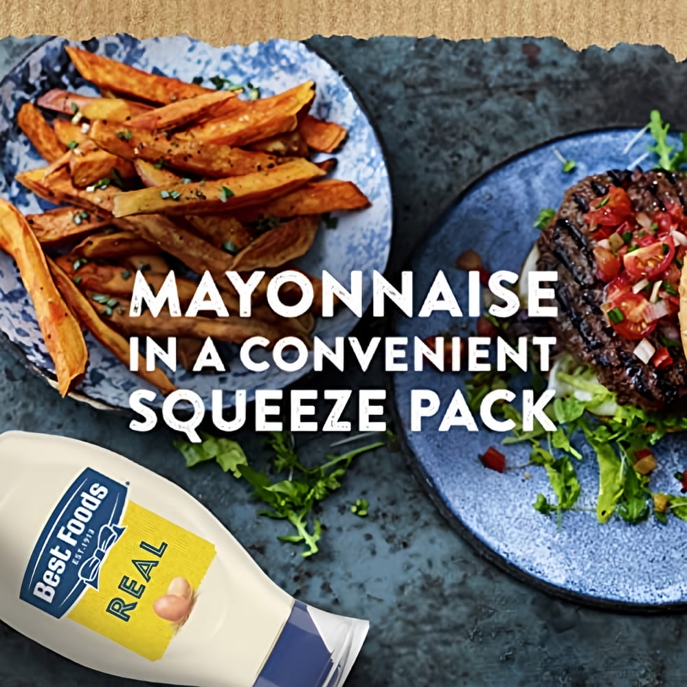 Best Foods Mayonnaise Squeeze Mayo (Pack of 4)