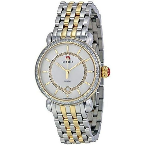 Michele CSX Elegance Women's Two-Tone Quartz Watch MWW03T000042