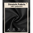 thumbnail image 7 of Lavenicole Men's Casual Athletic Shorts, Lightweight Workout Hiking Shorts 9" with 4 Pockets Black 32W, 7 of 7