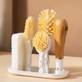 thumbnail image 6 of FUEENIRVA Multipurpose Cleaning Brush Wood Beige 1 Set For Kitchen Use, 6 of 8