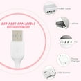 thumbnail image 5 of YALLOVE Neon Sign Number 6, 9.8 inches Height USB Powered Night Light-up Numbers for Birthdays Decor, Party Anniversary, Cafe Bar Decor (Small), 5 of 8