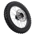 thumbnail image 1 of Bike 14 Inch Dirt Bike Front Wheel Assembly 60/100-14 2.5-14 Tire Inner Tube 12mm Rim Axle with Brake Rotor for 125 140 150 160mL Off Road Motorcycles, 1 of 7