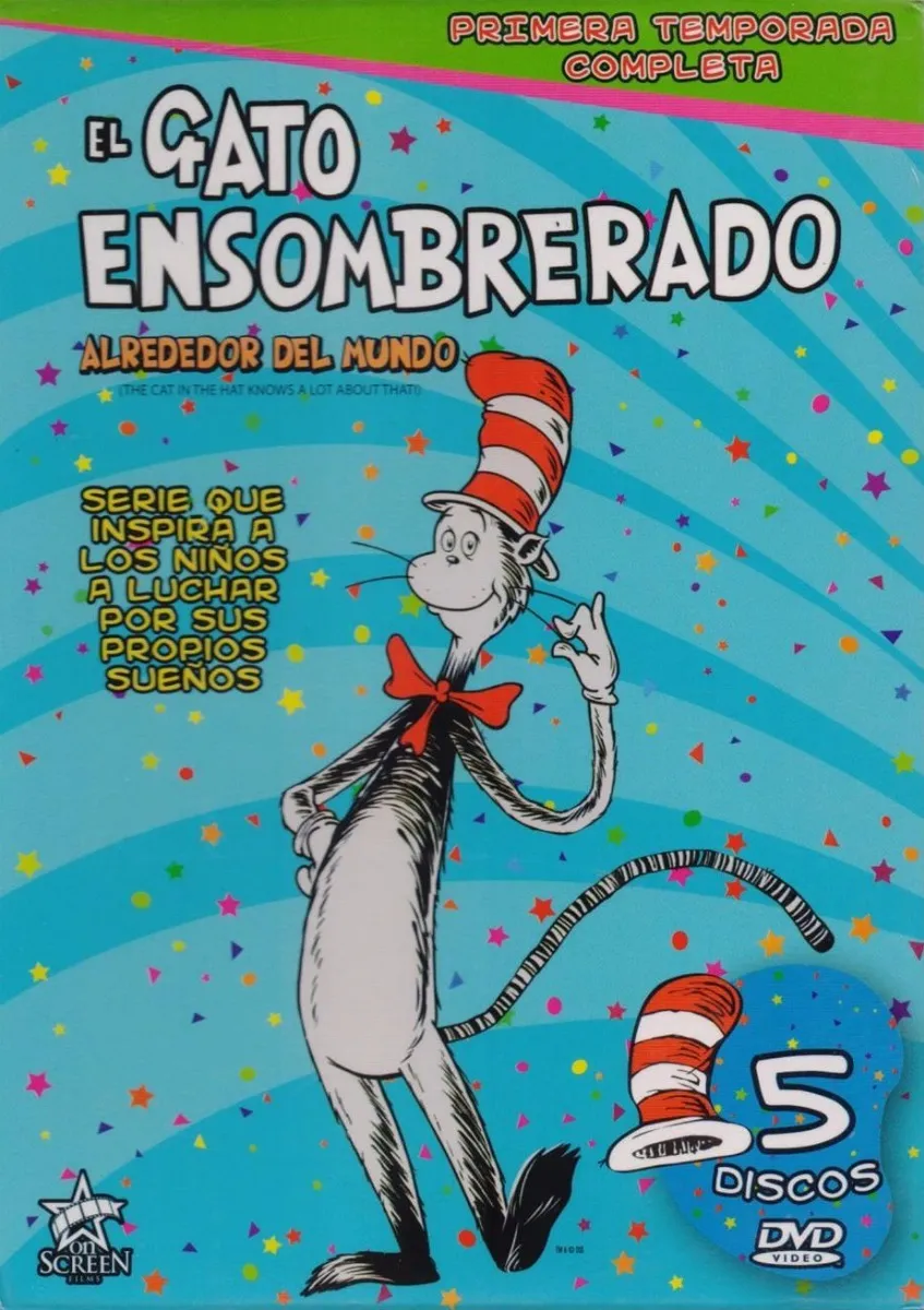 El Gato Ensombrerado ON SCREEN FILMS Primera Temporada 1 DVD Bodega 