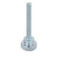 thumbnail image 2 of Unique Bargains M4x30mm Carbon Steel Flat Knurled Head Fully Threaded Thumb Screw Bolt 16pcs, 2 of 3