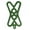 Green, variant on 2PCS Phone Lanyard Case Cover Hands-free Neck Strap Silicone Phone Lanyard Holder Case Smart Mobile Phone Support