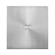 ASUS SDRW-08U9M-U/SIL ZenDrive Slim External DVD Burner Optical Disc 8x Speed Re-Writer Drive in Silver with M-Disc Support, USB 2.0 Type-A / Type-C Compatibility, Mac and Windows OS Compatible