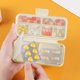 thumbnail image 4 of Mini Medicine Storage Box with Button Moistureproof Durable Medicine Storage Case for Journey, 4 of 5