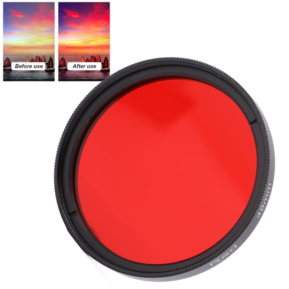 Camera Waterproof Filter Full Red Lens Filter forCamera Lens