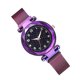 thumbnail image 4 of Minnieouse Reloj con hebilla magnética para mujer, relojes de cuarzo con fuerte succión, reloj de ajustable, caja de aleación con correa de Type2 NO2, 4 of 6