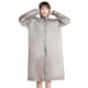 thumbnail image 5 of Chubasquero, paquete de 2 chaquetas de lluvia EVA portátiles, poncho, impermeables, con capucha y mangas, equipo de lluvia reutilizable, 5 of 5