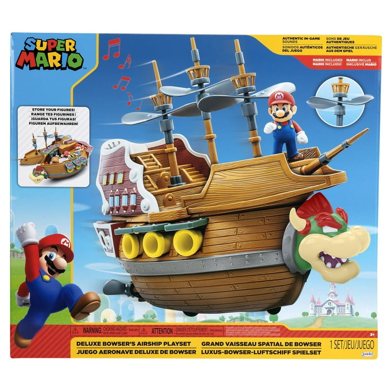  Super Mario Nintendo Figures, Set of 10, Friends and Enemies,  6.5 cm : Toys & Games