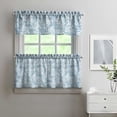 thumbnail image 2 of Vintage Country Curtains 24 Inch - 3 Panel Rustic Bloom Set with Bohemian Wildflowers, Rod Pocket, 2 of 6