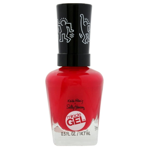 Sally Hansen Miracle Gel - 917 Red-Iant Baby , 0.5 oz Nail Polish