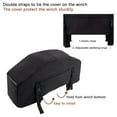 thumbnail image 4 of YXMEIGUO Winch Cover, Badlands Winch Cover 12000 lb Waterproof Winch Accessories, Weather Resistant Dust Cover for Electric Winches, Black, 4 of 7