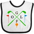 thumbnail image 3 of Inktastic Golfing Gifts for Kids Golf Boys or Girls Baby Bib, 3 of 4