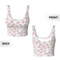 thumbnail image 5 of Lsque Floral Printed Women'S Sports Bra, Compression, Moisture Wicking, High-Impact Sports Bra For Women,Supportive sports bra-Small, 5 of 9