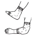 thumbnail image 3 of SkiL-Care Heel / Elbow Protection Sleeve White Large Slip-On 503205, 2 Ct, 3 of 3