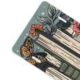 thumbnail image 2 of Kdxio Vintage Art Butterfly Flower License Plate Car Front License Plate Car Decoration Car Accessories Front Tag Plate Standard Size, 2 of 8
