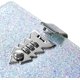 thumbnail image 4 of Digital Password Journal Combination Lock Diary Locking A6 Refillable Leather Journal (White), 4 of 4