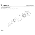 thumbnail image 3 of Kingston Brass KS4036NDL NuvoFusion Single-Handle Six-Way Diverter Valve with Round Trim Kit in Polished Nickel, 3 of 5