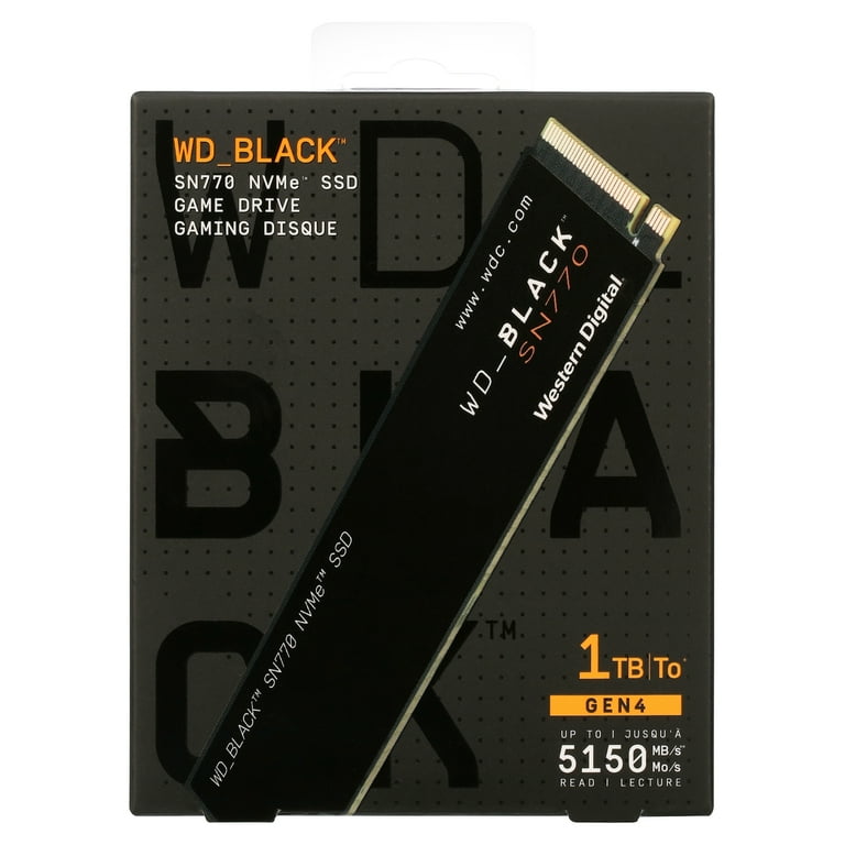 Amazon | WD_BLACK 1TB SN770 NVMe 内蔵ゲーミング SSD ソリッド