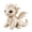 Silver, variant on Patchwork , DIY Sewing Kit, Star Embroidered Plush Doll, Soft Stuffed Animal Toy for Children Home Decor Festival Present