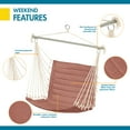 thumbnail image 4 of Classic Accessories Duck Covers Weekend Quilted Hammock Chair, 27 x 49 x 39.5 Inch, Cedarwood, 4 of 8