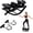 Black, variant on The Rock Stepper Machine with Resistance Bands-Side to Side Stepper for Exercise at Home,3D Rocking Stepper for Hip Mobility&Posture Correction,Low-Impact Full Body Workout with Digital Monitor