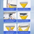 thumbnail image 4 of Split Air Conditioner Cleaning Kit | Split Ac Cleaning Kit,Air Conditioning System Tools, Wall Mounted Dust Washing Protector for Household, 4 of 8
