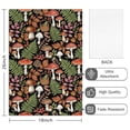 thumbnail image 2 of 2 Pcs Mushroom and Basket Black Pattern Funny Kitchen Towels, Microfiber Dish Towels, Kitchen Tea Towels Set 18" X 26", 2 of 6