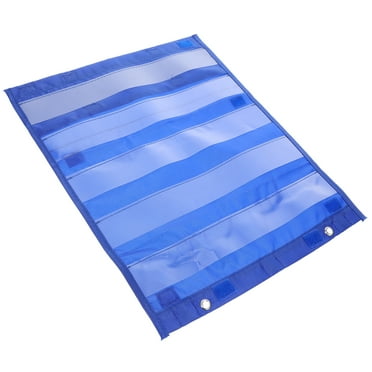 Magnetic Pocket Chart Whiteboard Card Charts Fabric