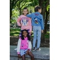 thumbnail image 4 of Disney Minnie Mouse Toddler Girls Varsity Bomber Jacket Pink 4T, 4 of 5