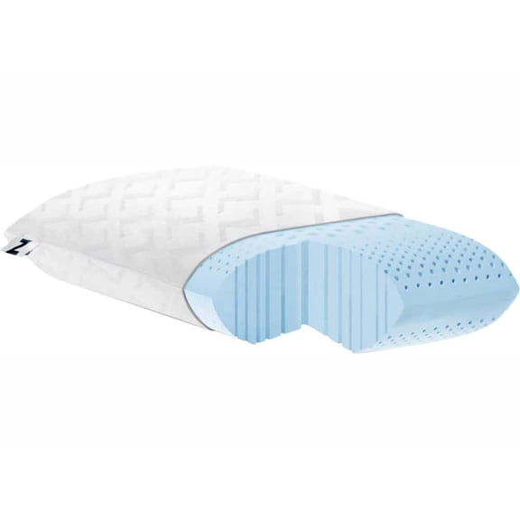 Z Cooling Gel Memory Foam Queen Pillow