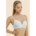 thumbnail image 6 of Women's Basic Plain Lace Bras Petite to Plus Size Pack of 6- Various Styles 4150P4, 40C, 6 of 9