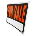 HyKo Jumbo 14.5 x 18.5 inch Plastic For Sale Sign, Large Text Box