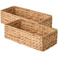 thumbnail image 1 of StorageWorks Panier de Réservoir de Toilette pour Salle de Bain, Paniers de Rangement en Jacinthe d'Eau pour Réservoir de Toilette, Lot de 2, 1 of 1