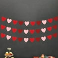 thumbnail image 2 of 3pcs Love Pull Flag Valentine's Day Decoration Banner Wall Decoration Valentine's Day Home Party Decoration, 2 of 3