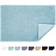 thumbnail image 1 of Alfombra de baño antideslizante, absorbente, para ducha, bañera, inodoro, cocina, salida, microfibra chenilla, lavable a máquina, 40×60CM (azul claro), 1 of 1