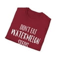 thumbnail image 4 of Don't Eat Watermelon Seed Womens | Funny Pregnancy | Maternity | Pregnancy Reveal | Watermelon Unisex Softstyle T-Shirt, 4 of 4