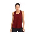 thumbnail image 3 of Camisetas de entrenamiento para mujer, camisetas sin mangas de ajuste holgado con espalda cruzada para mujer, camisetas sin mangas de malla sin espalda para correr WD.WDQZL Hogar, 3 of 4