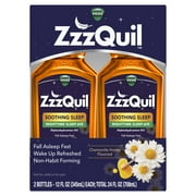 Vicks ZzzQuil Liquid Sleep Aid, Non-Habit Forming, Chamomile Honey, 24 fl oz
