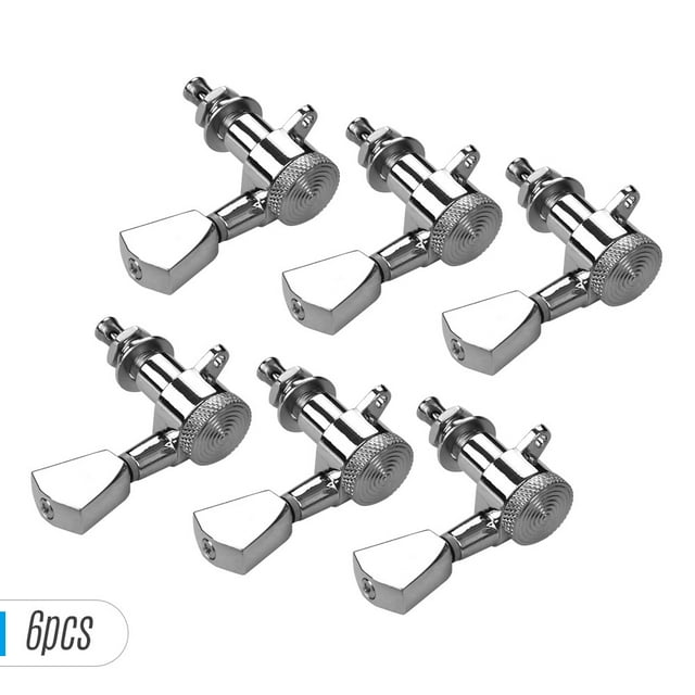 Amdohai Têtes de Machine à Guitare Électrique Boutons Accord de Cordes Pegs Verrouillage