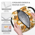 thumbnail image 3 of Salouo White Floral and Butterflies for Insulated Lunch Bag for Women/Men - Leakproof Cooler Tote Bag Organizer - Reusable Lunch Box for Office Picnic Hiking Beach-One Size, 3 of 6
