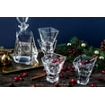 thumbnail image 3 of JoyJolt Carre Ensemble de Verres à Cocktail 2 Pcs, Verres Martini de 8 Onces, 3 of 6