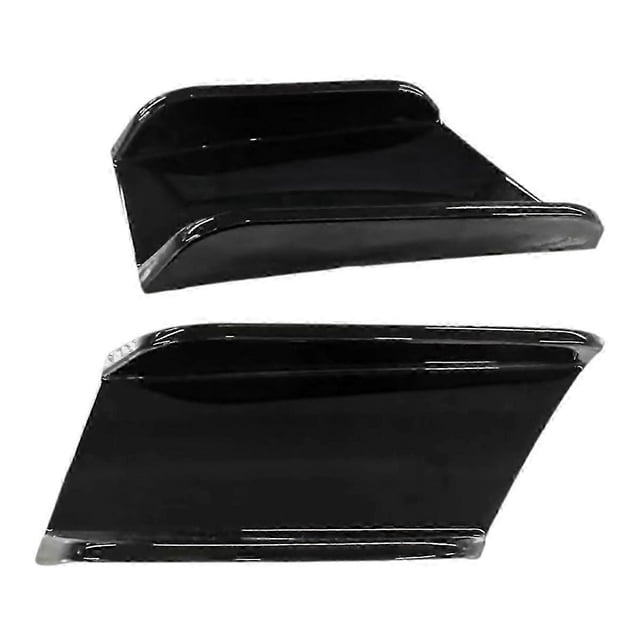 Exquisite Car Front Bumper Side Splitter Spoiler Canards Trim for 4 Series G22 G23 2020+ Glossy Black