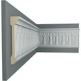 thumbnail image 5 of Ekena Millwork 6 1/4"H x 1 1/2"P x 94 1/2"L Odessa Chair Rail Moulding, 5 of 6